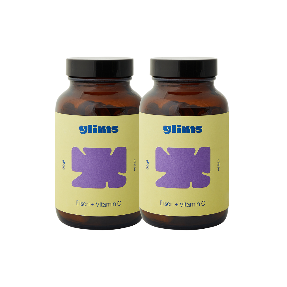 Eisen + Vitamin C, 90 Kapseln