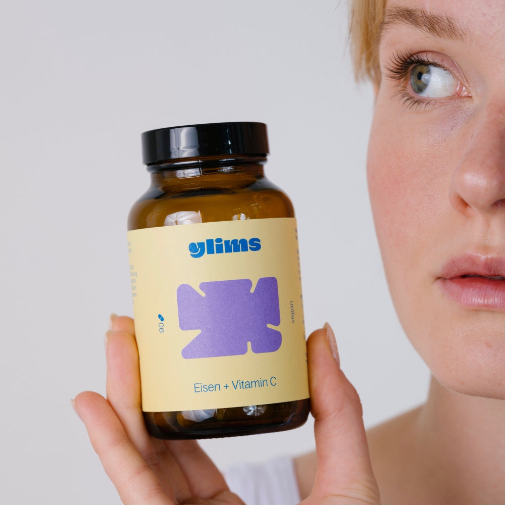 Eisen + Vitamin C, 90 Kapseln