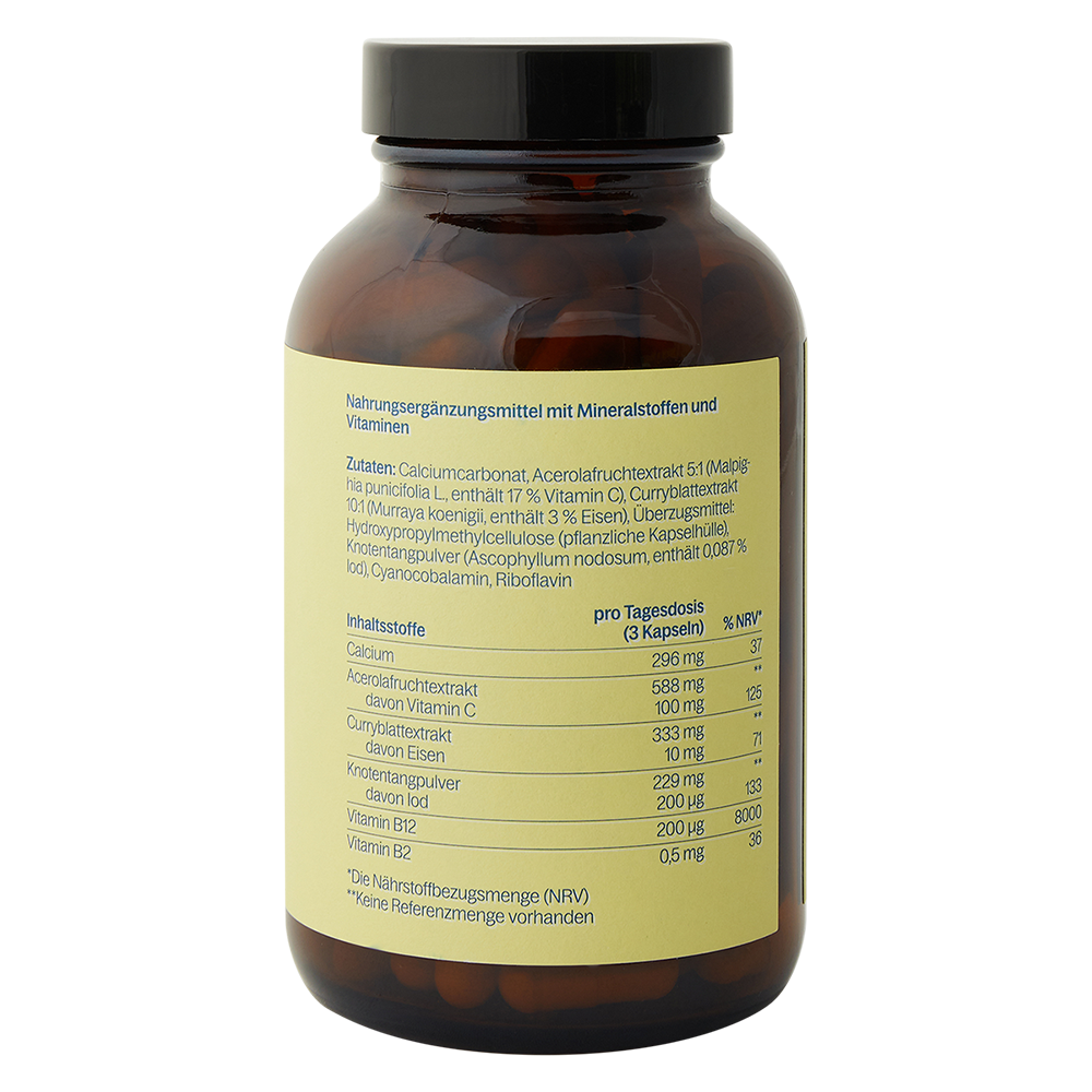 Nahrungsergänzungsmittel mit Mineralstoffen und Vitaminen