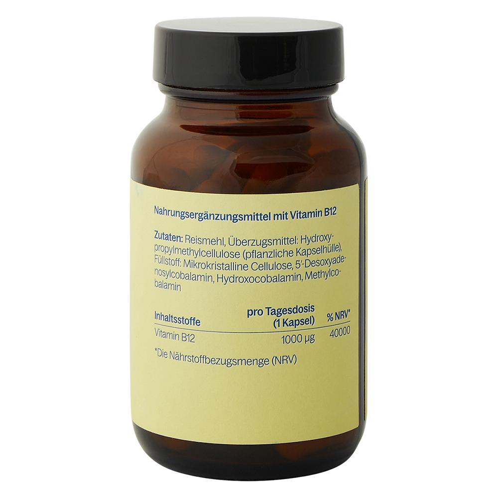 Nahrungsergänzungsmittel mit Vitamin B12